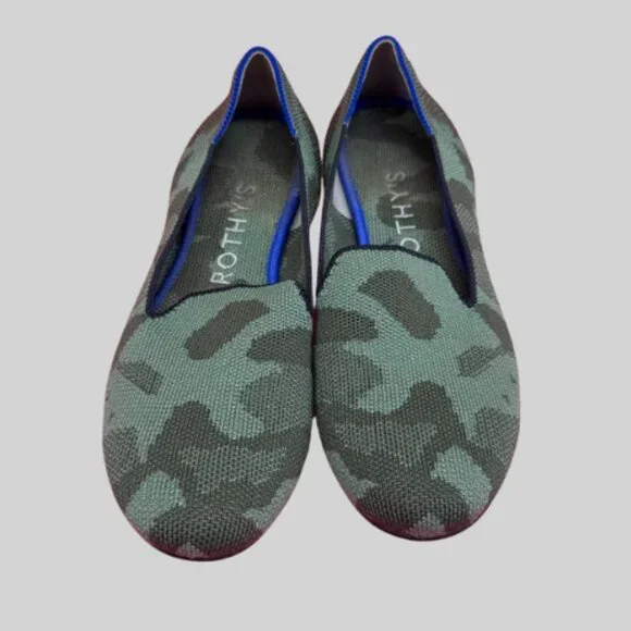 EUC Rothy's Loafer in Limited Edition Olive Camo (Women's 7) - Picture 3 of 3